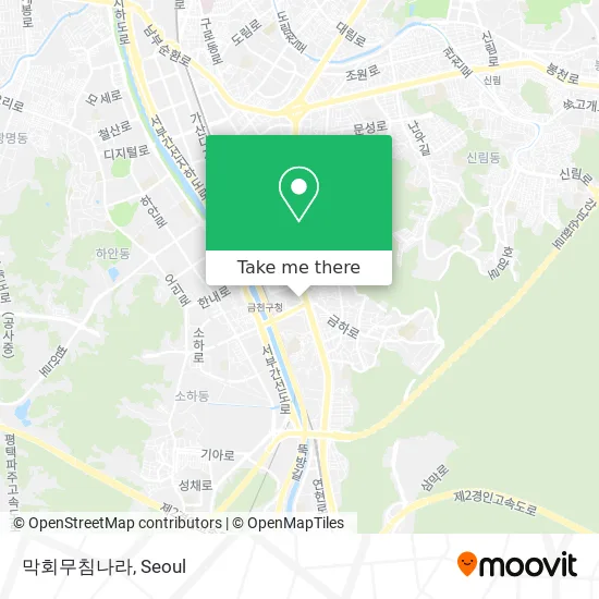 막회무침나라 map