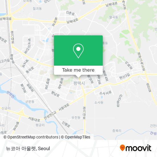 뉴코아 아울렛 map