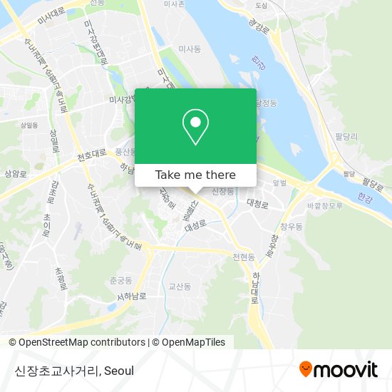 신장초교사거리 map