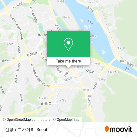 신장초교사거리 map