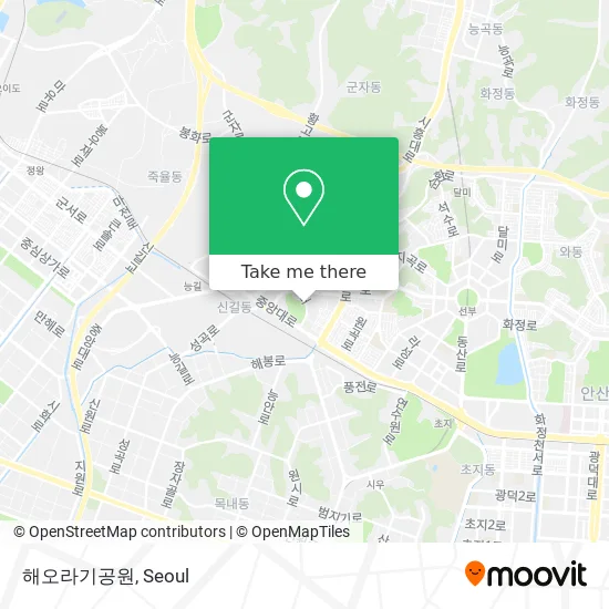 해오라기공원 map