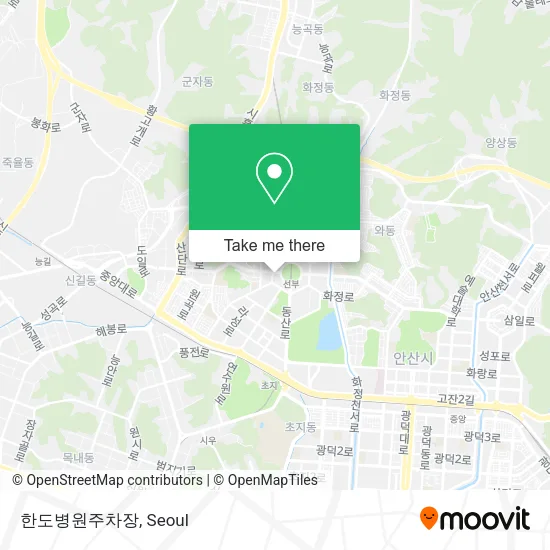 한도병원주차장 map
