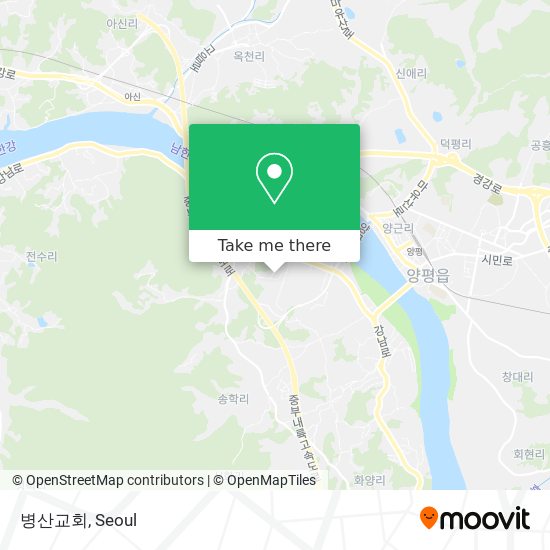 병산교회 map