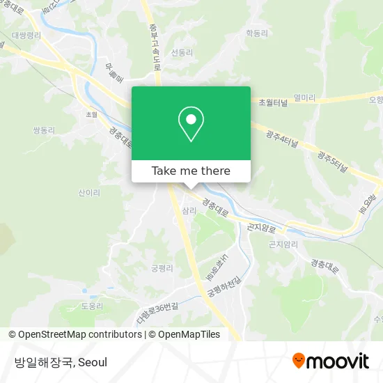 방일해장국 map