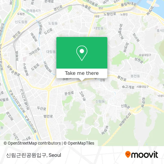 신림근린공원입구 map