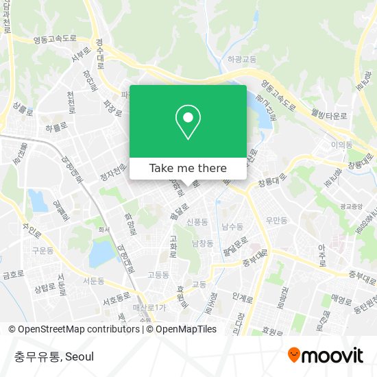 충무유통 map
