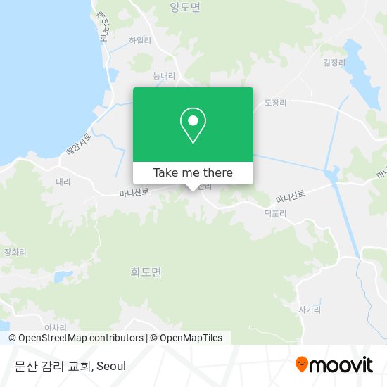 문산 감리 교회 map