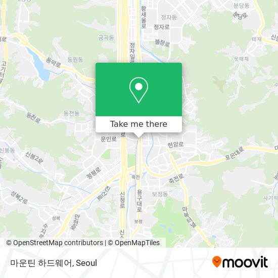 마운틴 하드웨어 map