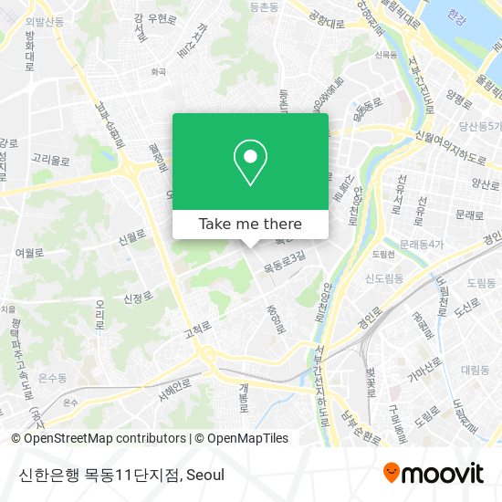 신한은행 목동11단지점 map