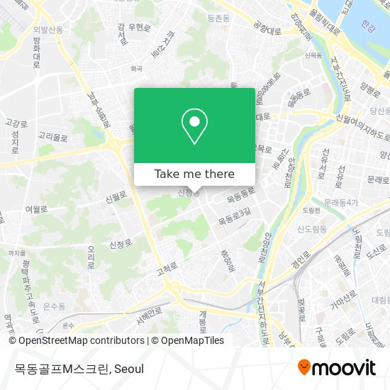 목동골프M스크린 map