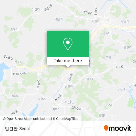 입간판 map