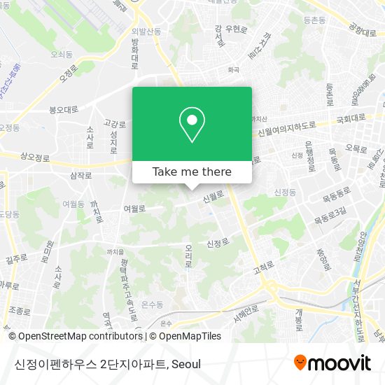 신정이펜하우스 2단지아파트 map