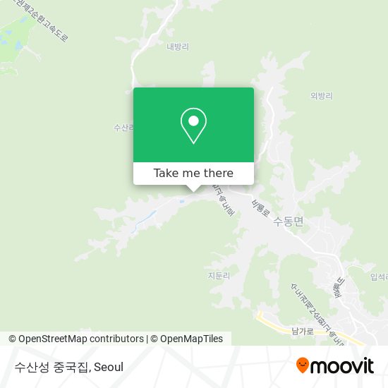 수산성 중국집 map