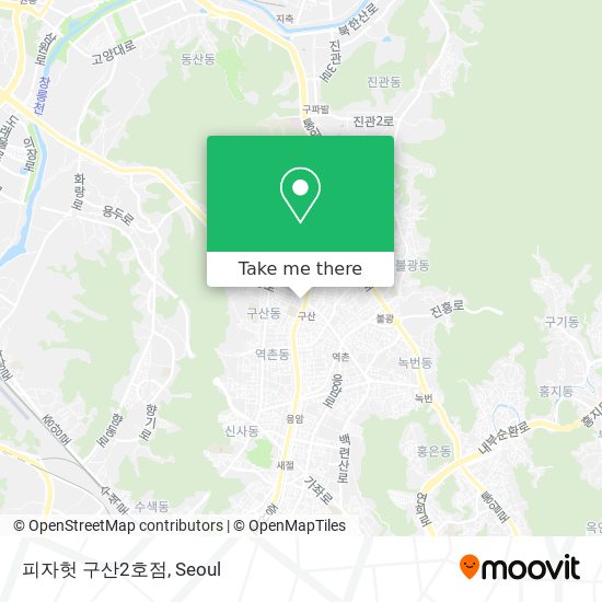 피자헛 구산2호점 map