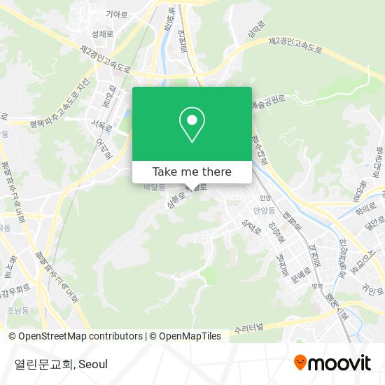 열린문교회 map