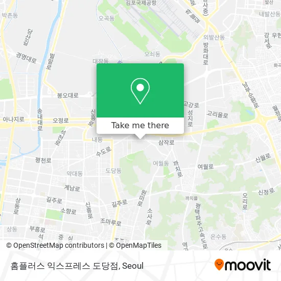 홈플러스 익스프레스 도당점 map