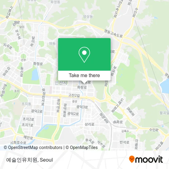 예술인유치원 map