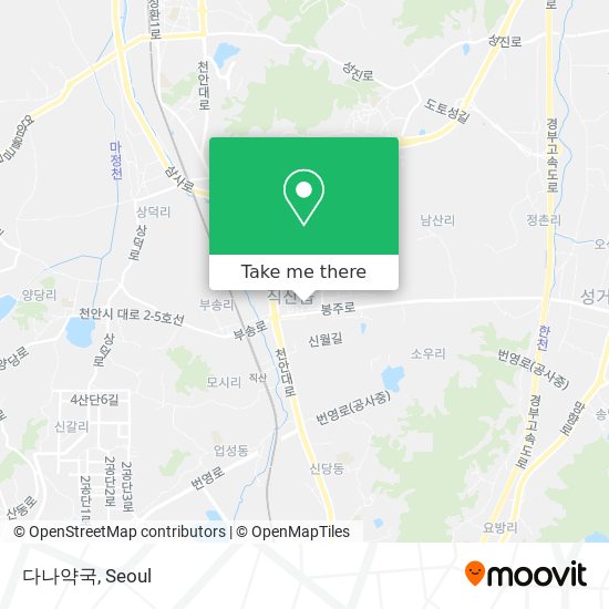 다나약국 map
