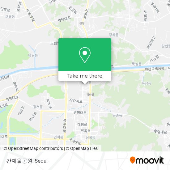 간재울공원 map