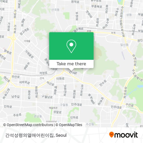 간석성령의열매어린이집 map