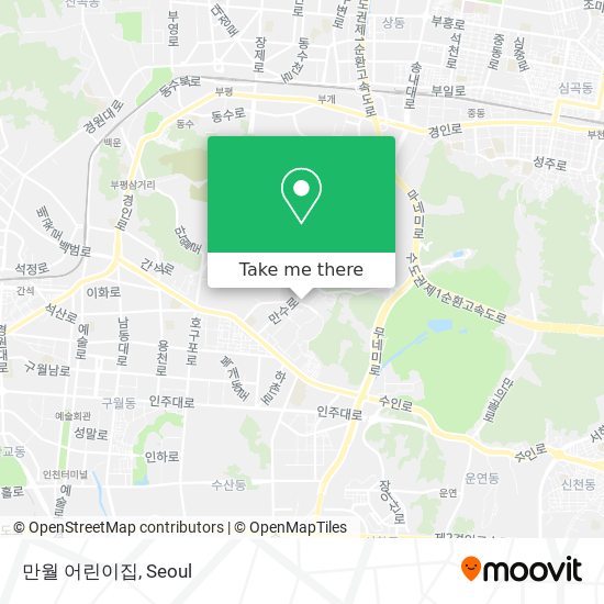 만월 어린이집 map