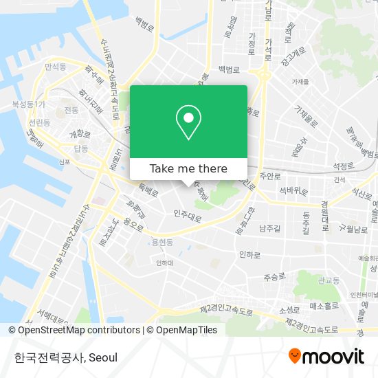 한국전력공사 map