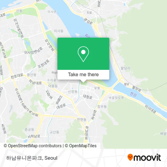 하남유니온파크 map