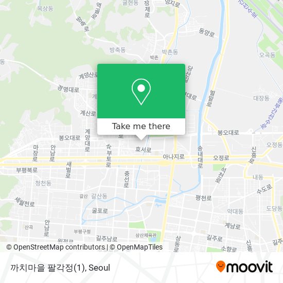 까치마을 팔각정(1) map