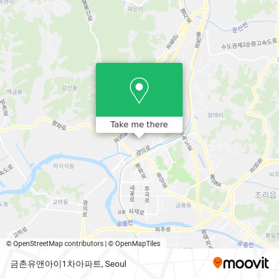 금촌유앤아이1차아파트 map