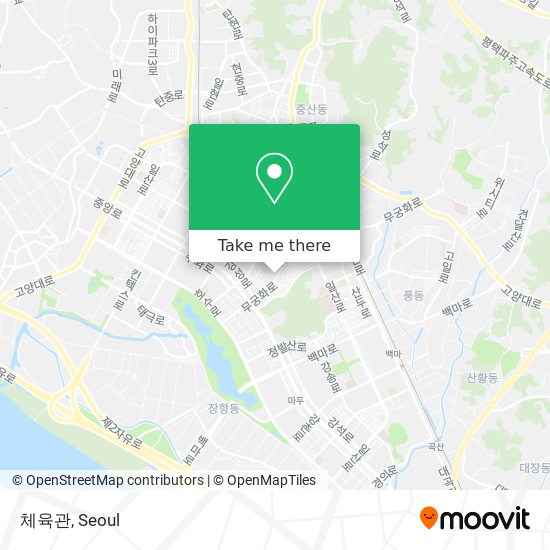 체육관 map