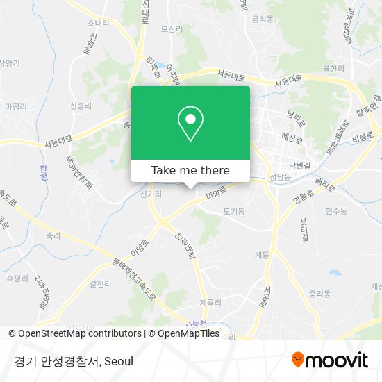 경기 안성경찰서 map