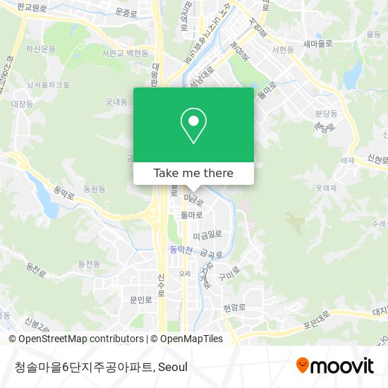 청솔마을6단지주공아파트 map