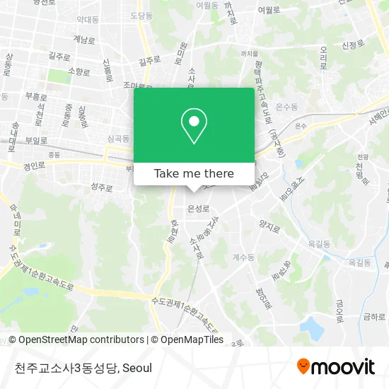 천주교소사3동성당 map