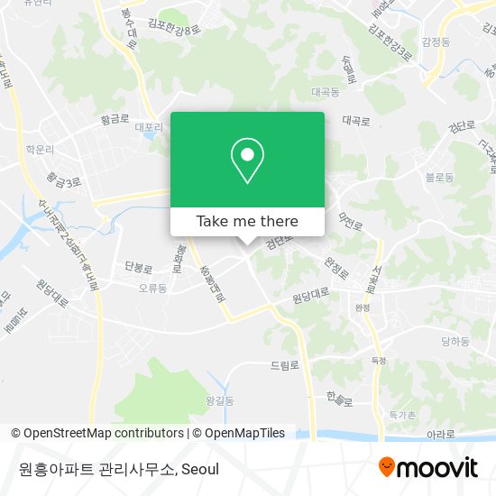 원흥아파트 관리사무소 map