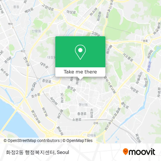 화정2동 행정복지센터 map
