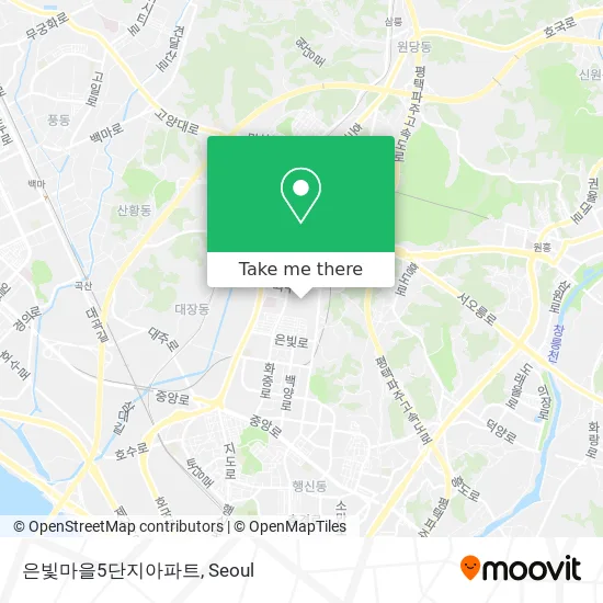 은빛마을5단지아파트 map
