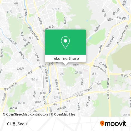 101동 map