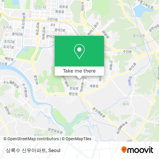 상록수 신우아파트 map