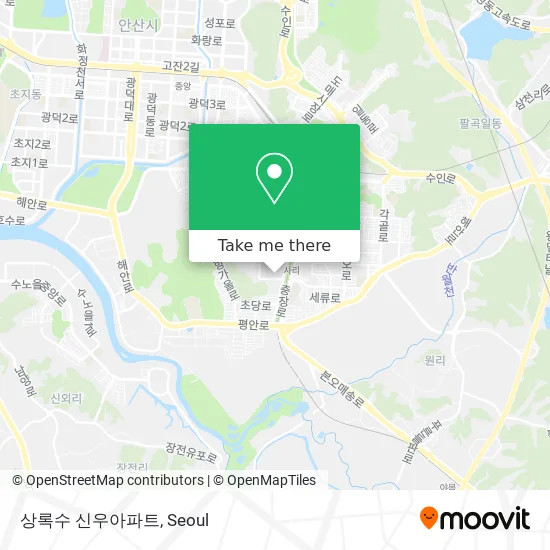 상록수 신우아파트 map