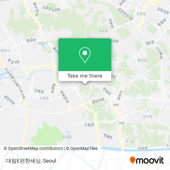 대림E편한세상 map