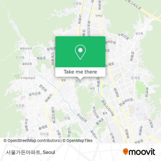 서울가든아파트 map