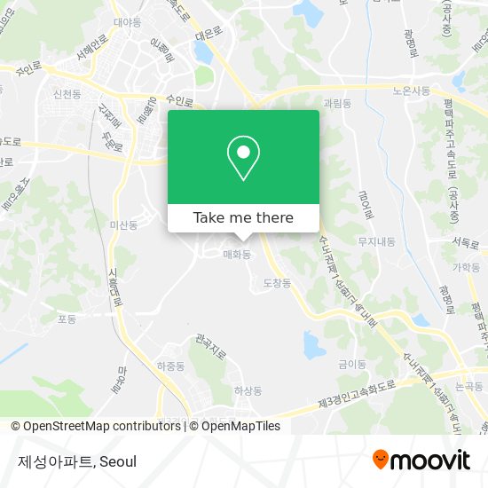 제성아파트 map