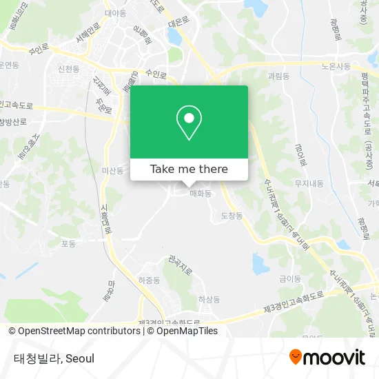 태청빌라 map