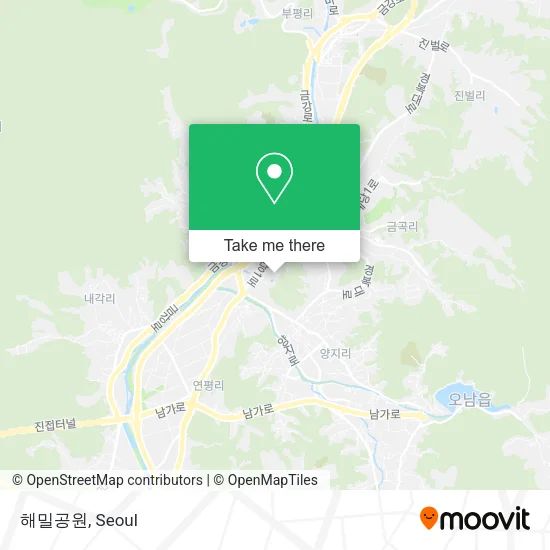 해밀공원 map