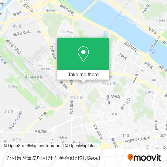 강서농산물도매시장 식품종합상가 map