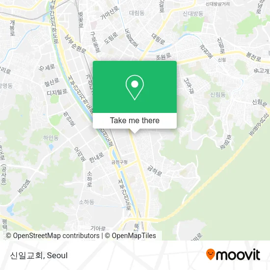 신일교회 map