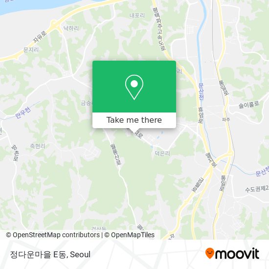 정다운마을 E동 map