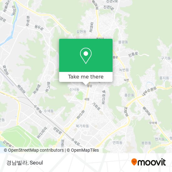 경남빌라 map