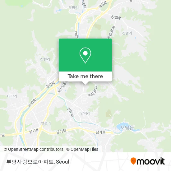 부영사랑으로아파트 map