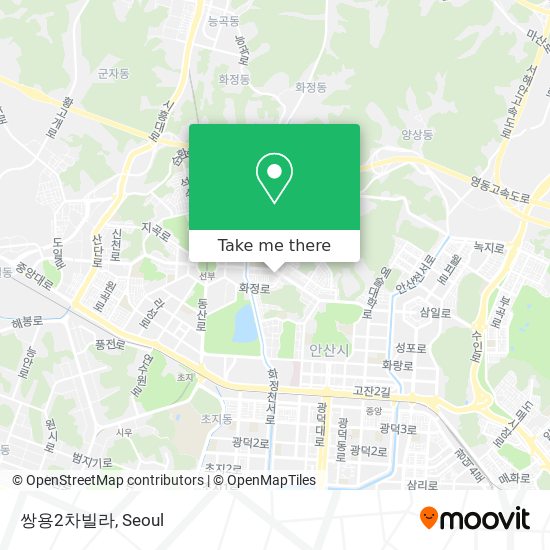 쌍용2차빌라 map